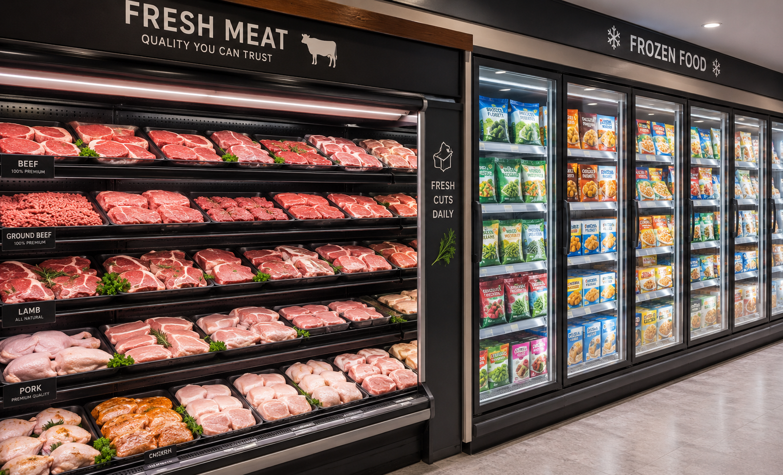 Meat & Frozen Foods
