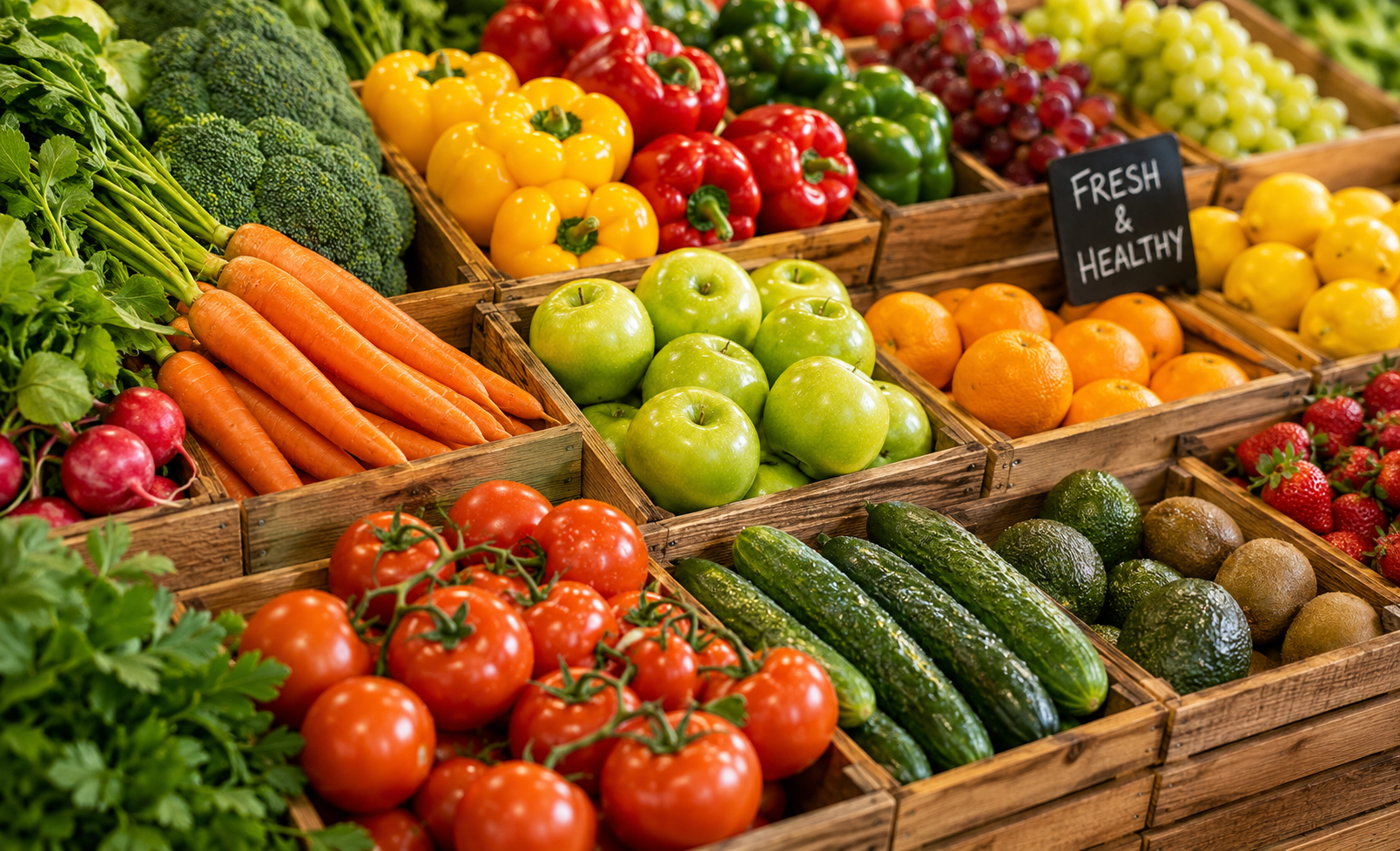 Fresh Vegetables & Fruits
